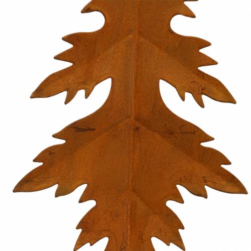 Floristik24 Autumn leaves patina to hang 13cm 4pcs