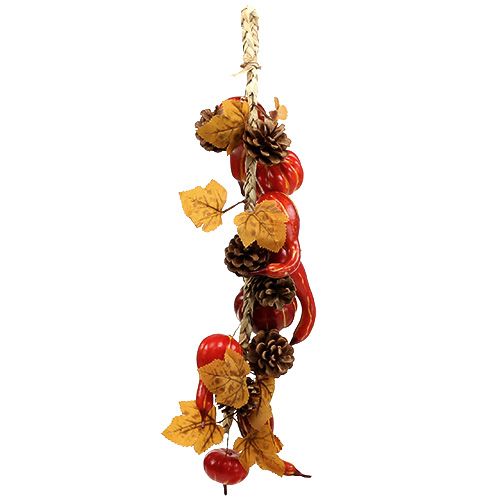 Floristik24 Autumn garland pumpkin, cones 60cm