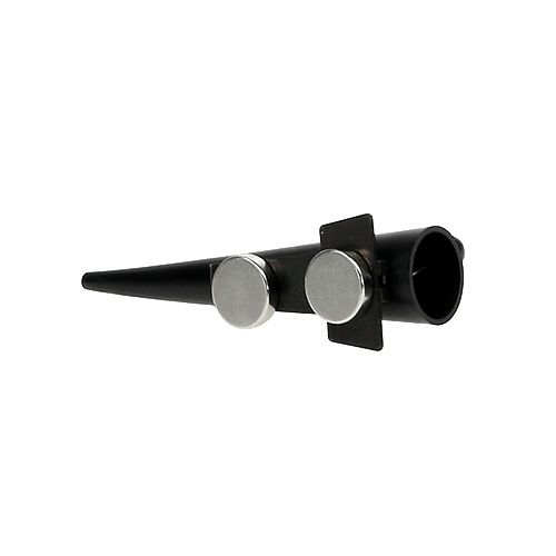 Product Men's pin with magnet Black, matt