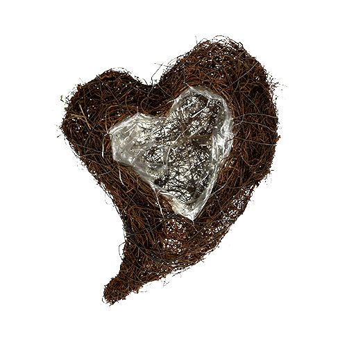 Floristik24 Heart to planting nature 20x30cm H9cm