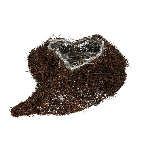 Floristik24 Heart to planting nature 20x30cm H9cm