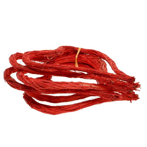 Floristik24 Heart open red 20cm 6pcs