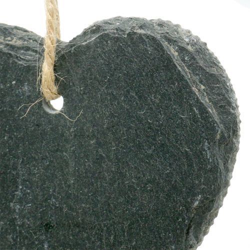 Product Slate Heart for hanging 7 x 7,5cm 6pcs