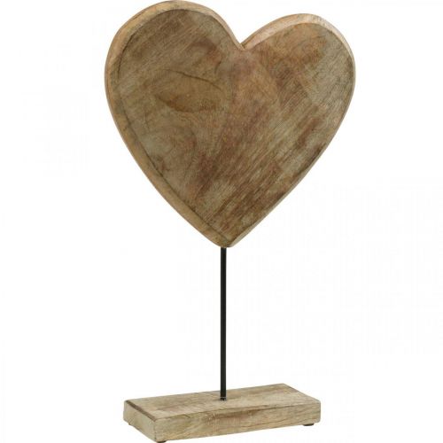 Floristik24 Heart to put Valentine&#39;s Day Wedding Decoration Mother&#39;s Day Wooden Decoration H45cm