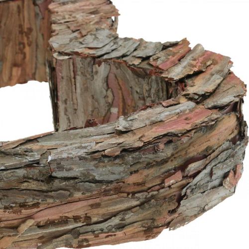 Product Deco heart wood pine bark 40×32cm