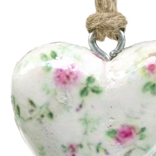 Floristik24 Heart for hanging roses 5cm 12pcs