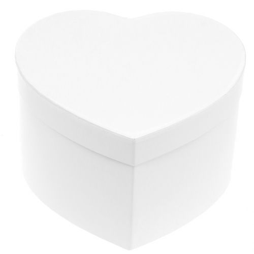 Floristik24 Heart-shaped flower box 18/20cm 2pcs