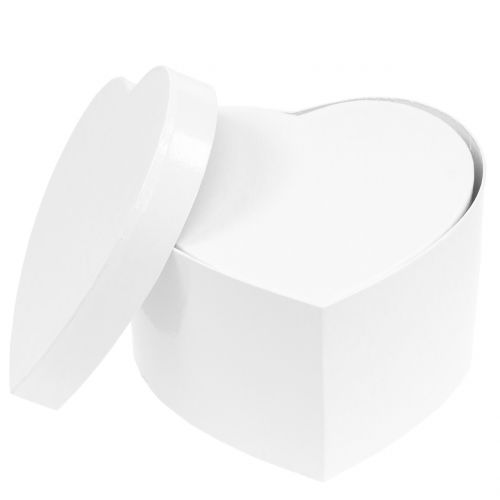 Floristik24 Heart-shaped flower box 18/20cm 2pcs