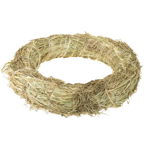 Floristik24 Hay wreaths 31-32cm 5 pcs
