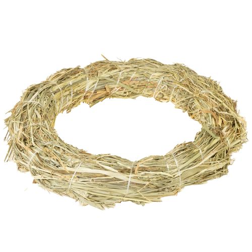 Floristik24 Hay wreaths wreath natural 21-22cm 5 pcs