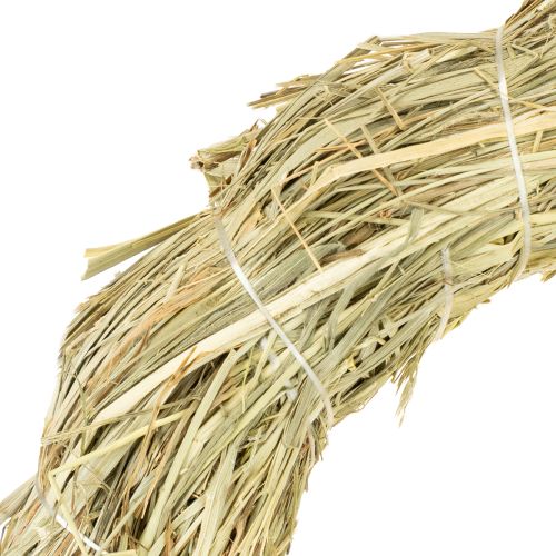 Product Hay wreaths natural decoration 21-22cm set of 5 DIY wreath
