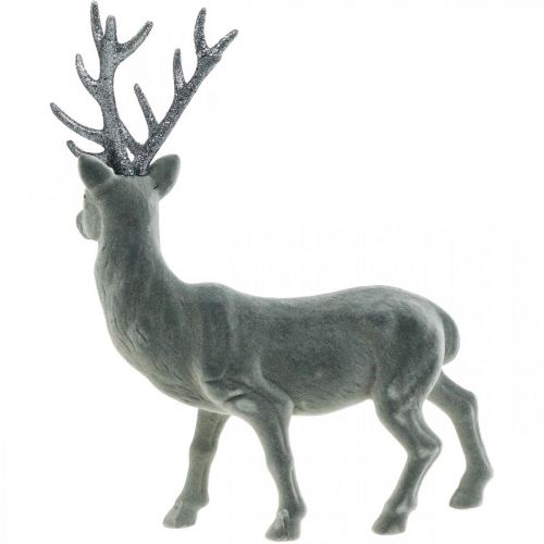 Product Decorative Deer Decorative Figure Decorative Reindeer Anthracite H40cm