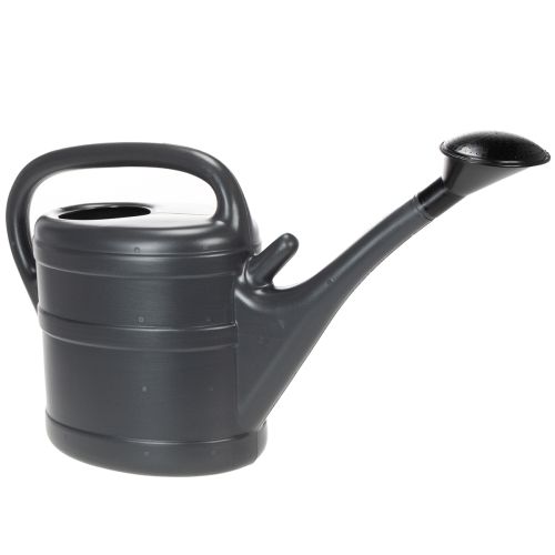 Floristik24 High-quality 10L anthracite watering can: Robust, reliable and stylish