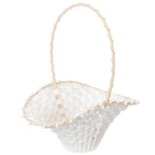 Wedding flower girl basket 24cm x 17cm | Floristik24.co.uk