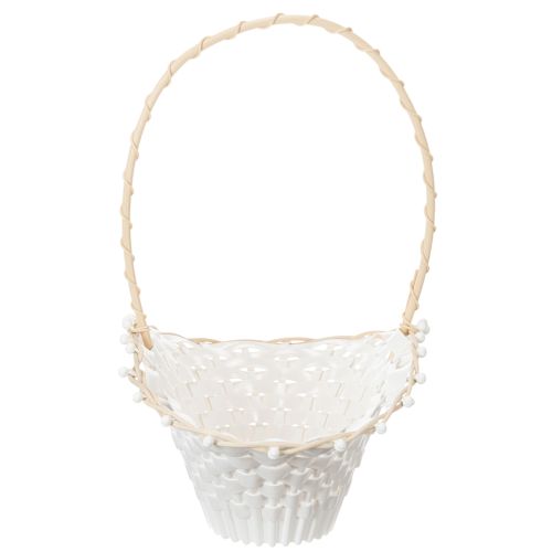 Wedding flower girl basket 24cm x 17cm | Floristik24.co.uk