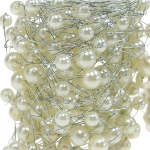 Product Wedding decoration, decorative string of pearls, garland with pearls, decorative wire 2.5m 2pcs
