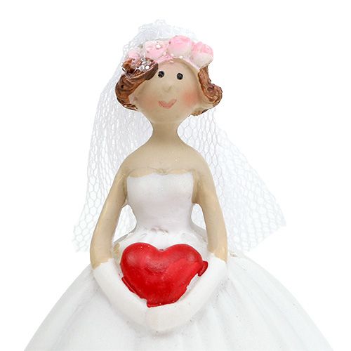 Floristik24 Wedding figure bridal couple 13cm 1 pair