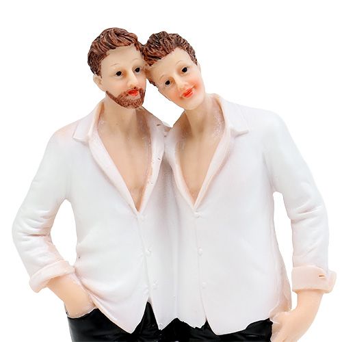 Wedding figure male couple 19cm