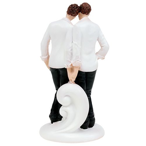 Floristik24 Wedding figure male couple 19cm