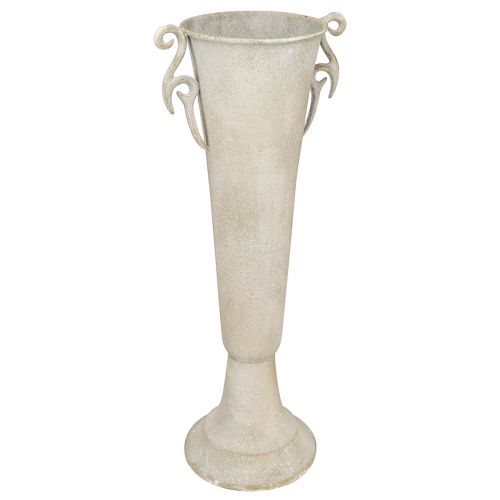 Floristik24 High decorative trophy antique trophy vase metal grey Ø15cm H50cm