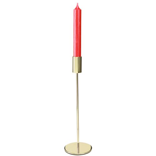 Product Tall candle holder gold metal candle holder 27.5cm 4 pieces