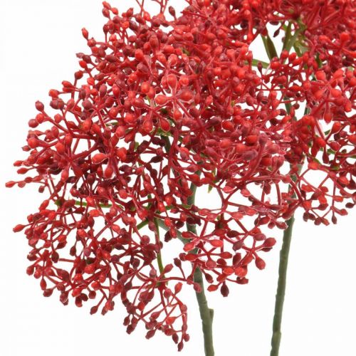 Product Elder red artificial flowers for autumn bouquet 52cm 6pcs