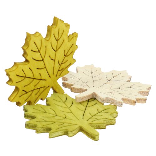 Product Maple leaves for scattering autumn colours assorted 4cm 72 pcs