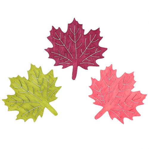 Product Maple leaf wood for scattering assorted 4cm 72pcs