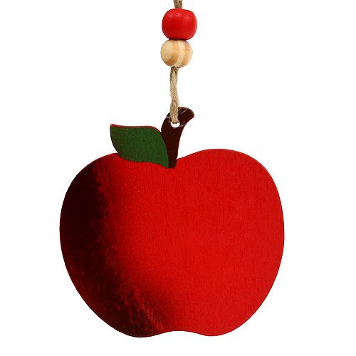 Floristik24 Crab apple to hang 7cm red 24pcs