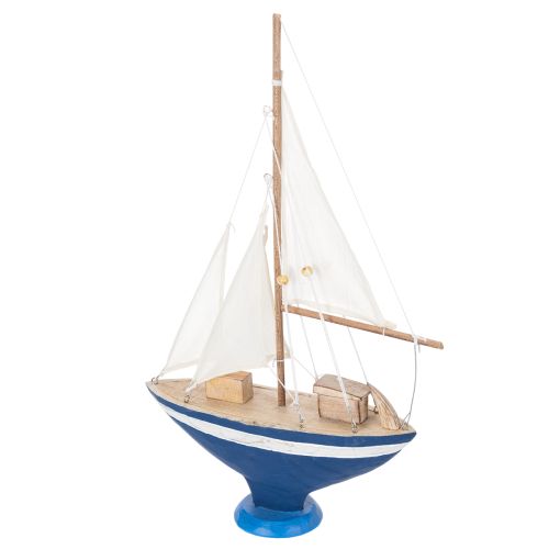 Floristik24 Sailboat decoration for unique character and maritime charm in the home 54cm