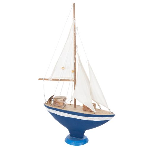 Product Sailboat decoration for unique character and maritime charm in the home 54cm