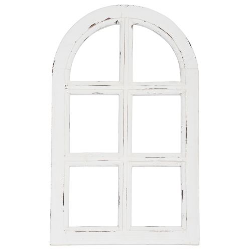 Floristik24 Wooden decoration Shabby Chic decoration window frame wood white 29.5×48cm
