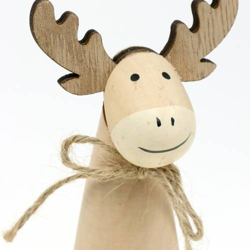 Floristik24 Deco moose nature H19,5cm