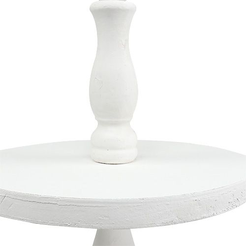 Wooden shelf white H50cm | Floristik24.co.uk