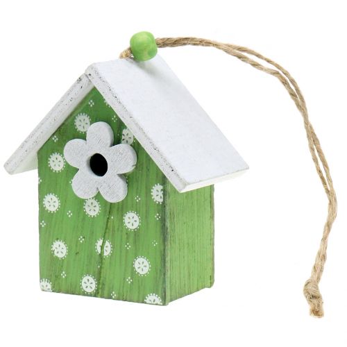 Product Deco birdhouse for hanging 8cm 6pcs