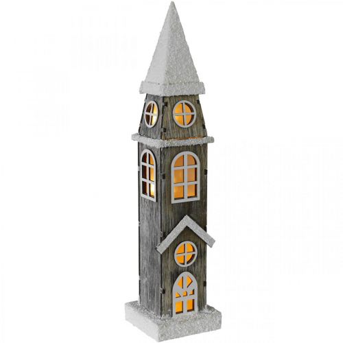 Product Light house tower made of wood Steeple Christmas Church H45cm