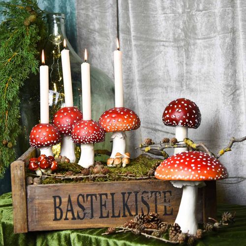 Floristik24 Wooden box handicraft box shabby decorative box wood 47×28.5×16.5cm
