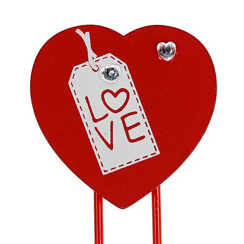Product Wooden clips heart &quot;Love&quot; decorative heart Valentine&#39;s gift 2pcs