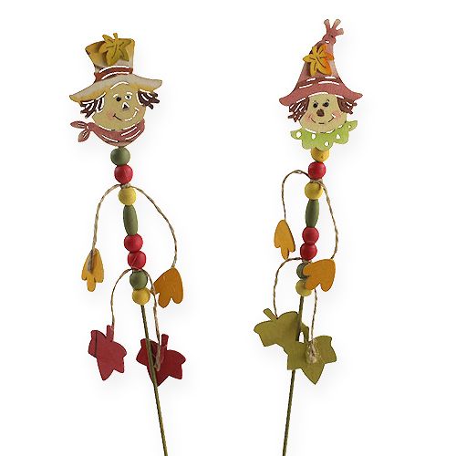 Floristik24 Wooden male 7,5cm on the stick 8pcs