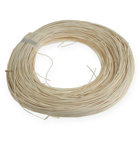 Floristik24 Wicker cane white 1.3mm 250g