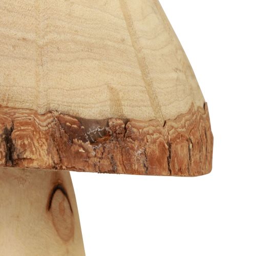 Floristik24 Wooden mushrooms decoration mushrooms wood decoration natural table decoration autumn Ø14cm H36cm