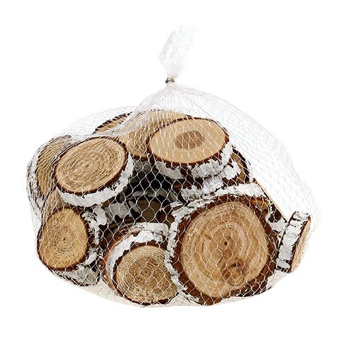 Floristik24 Wood slices fir optics 3-7.5cm 500g