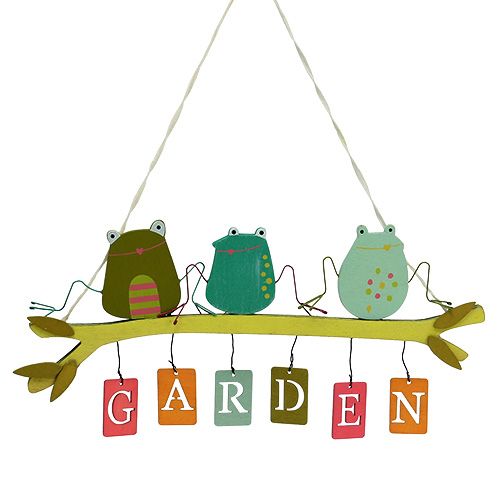 Floristik24 Wooden sign Garden 30cm x 16cm 3pcs