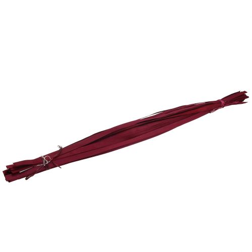 Floristik24 Wooden strips Bordeaux 95cm - 100cm 50 pcs