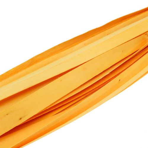 Floristik24 Wooden strips yellow 95cm - 100cm 50 pcs
