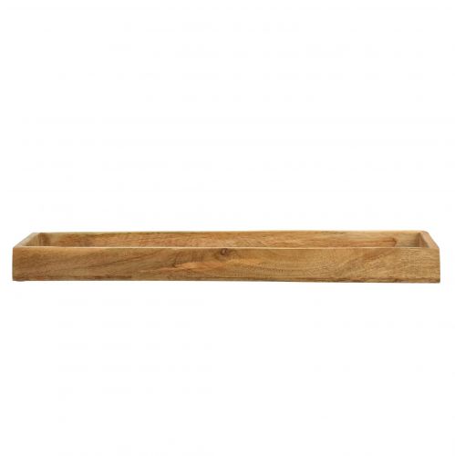 Product Wooden tray decorative tray wood natural mango wood 50x14x4cm