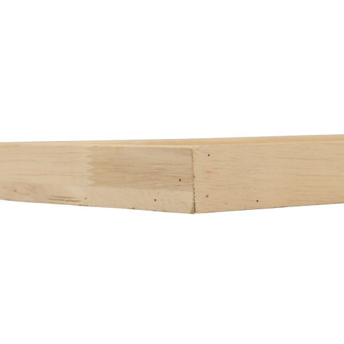 Floristik24 Wooden tray decorative tray wood rectangular natural 50×17×2.5cm