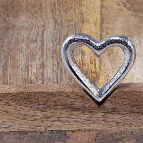 Floristik24 Wooden tray with handles Tray with hearts natural 26×20×7.5cm