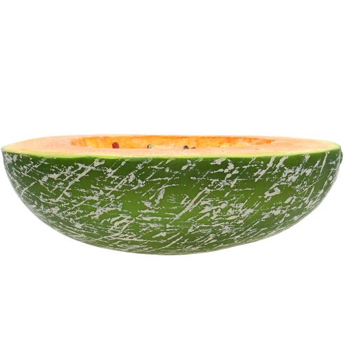 Floristik24 Honeydew melon half 22.5cm light orange