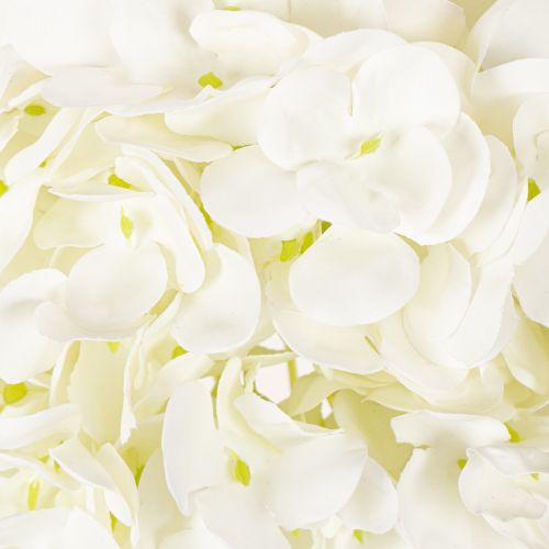 Artificial Hydrangea Long Stem 60cm Cream White | Floristik24.co.uk
